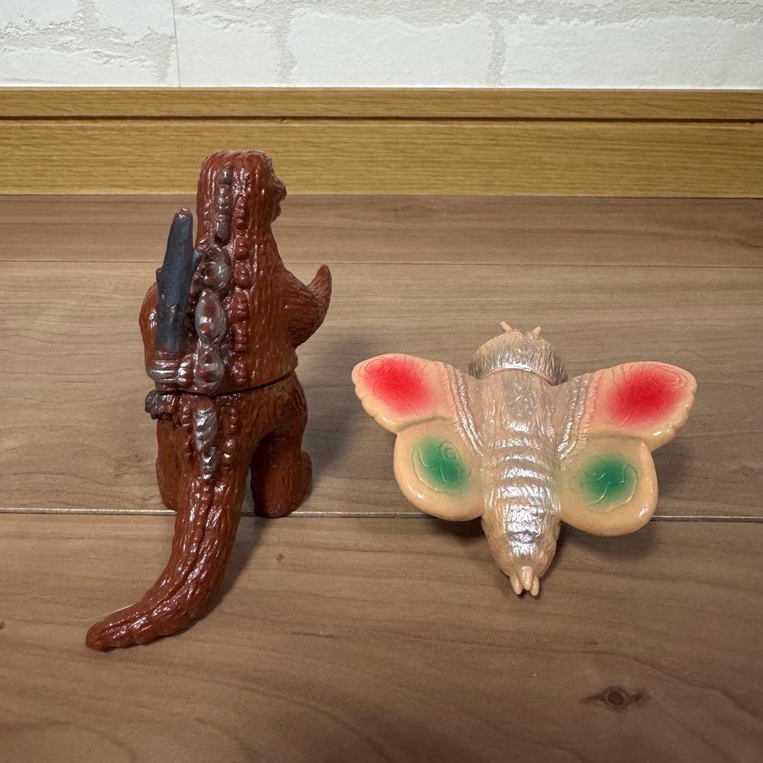 マーミット ミニソフビ ゴジラ モスラ セット