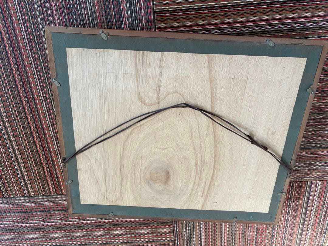 画家森尾孝作品 画題「黄金崎」油絵