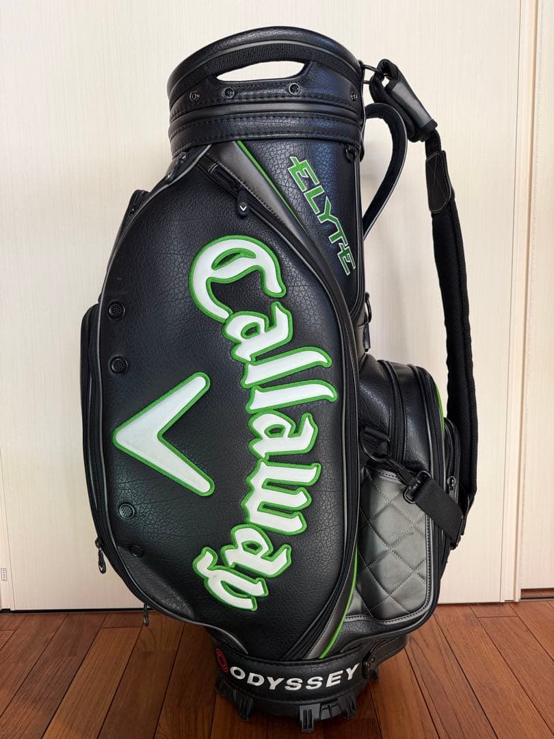 【中古】Callaway Elyte ゴルフバッグ ブラック/グリーン