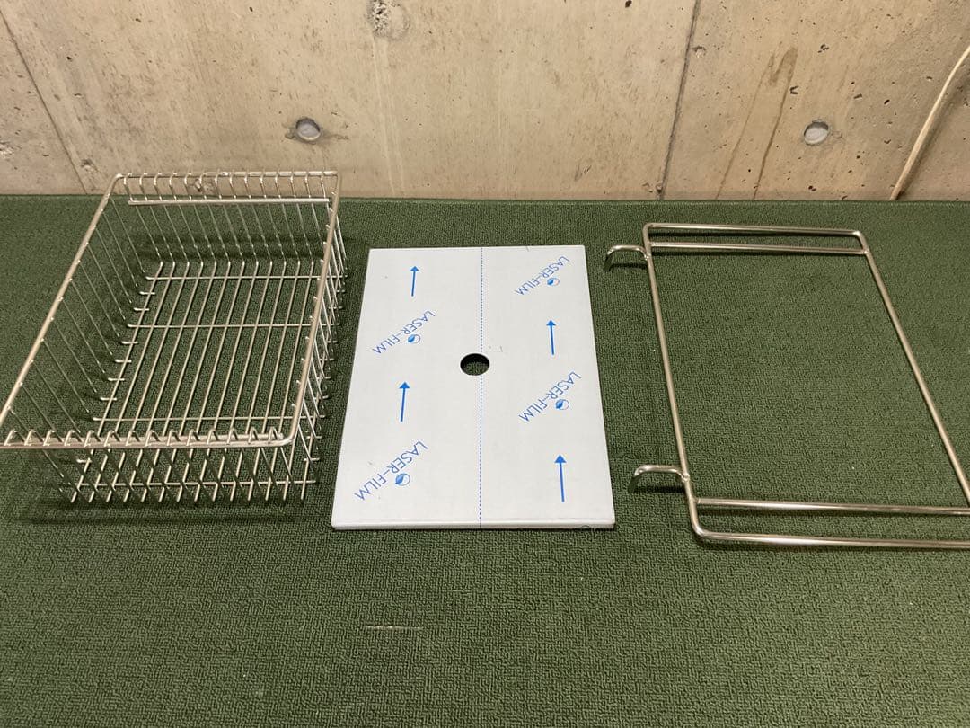 新品 メッシュトレー 1unit 深型 3点セット スノーピーク