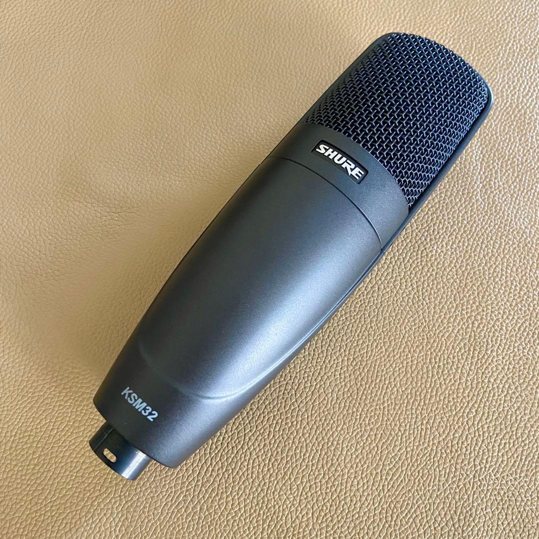 SHURE KSM32CGコンデンサーマイク 本体+付属品