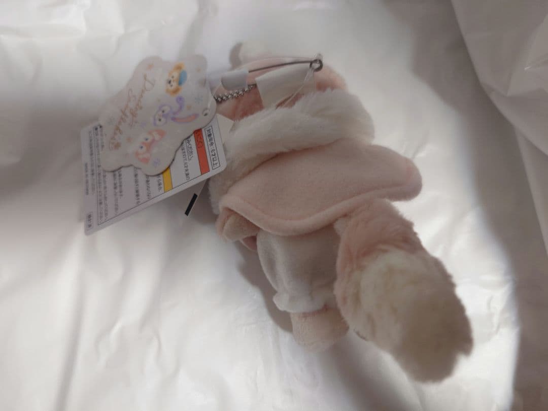 ダンシングスノーフレークス ダッフィー リーナベル ぬいぐるみバッジ ディズニー