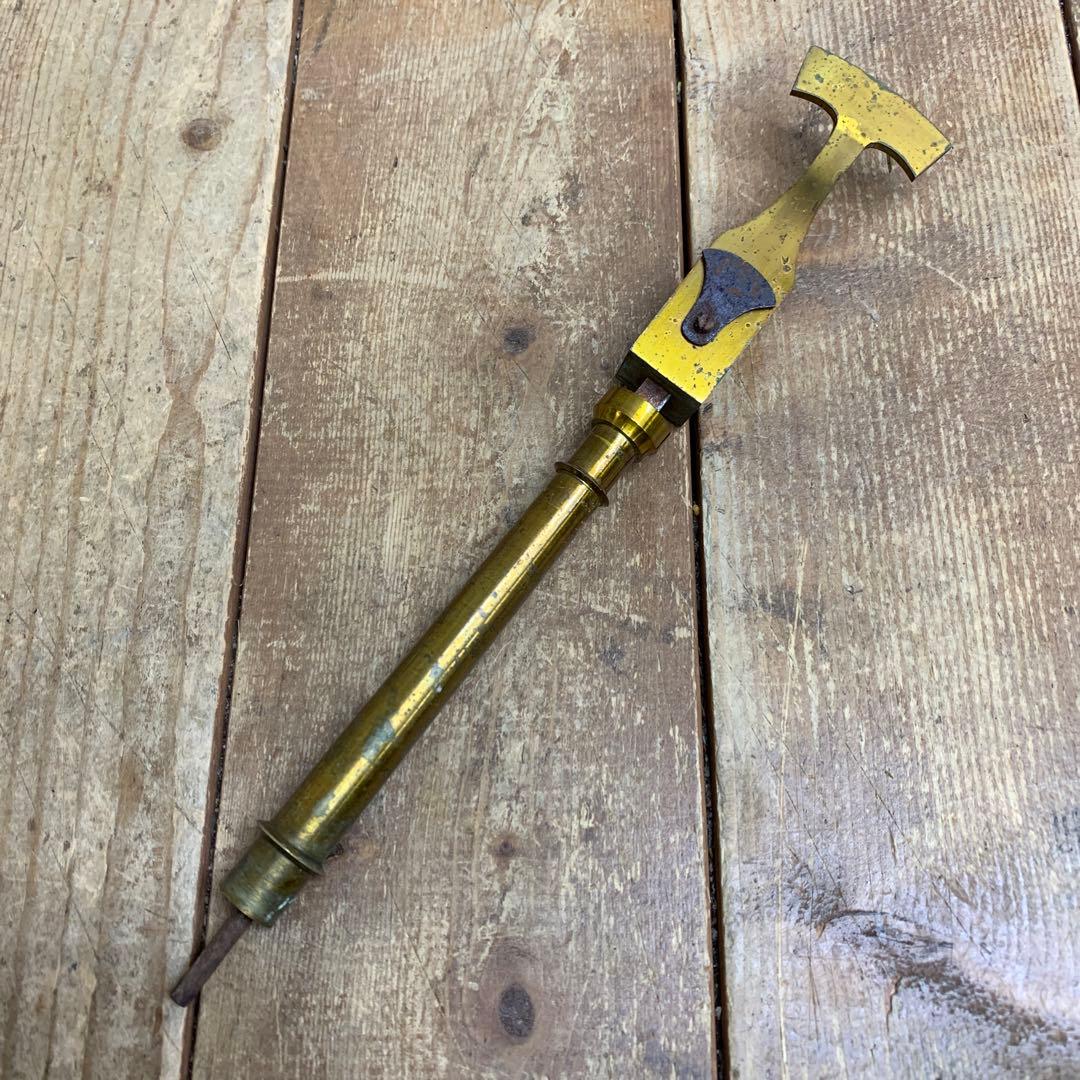 E-壁 【希少・アンティーク】木製ケース入り 天秤ばかり セット 真鍮製 ビンテ