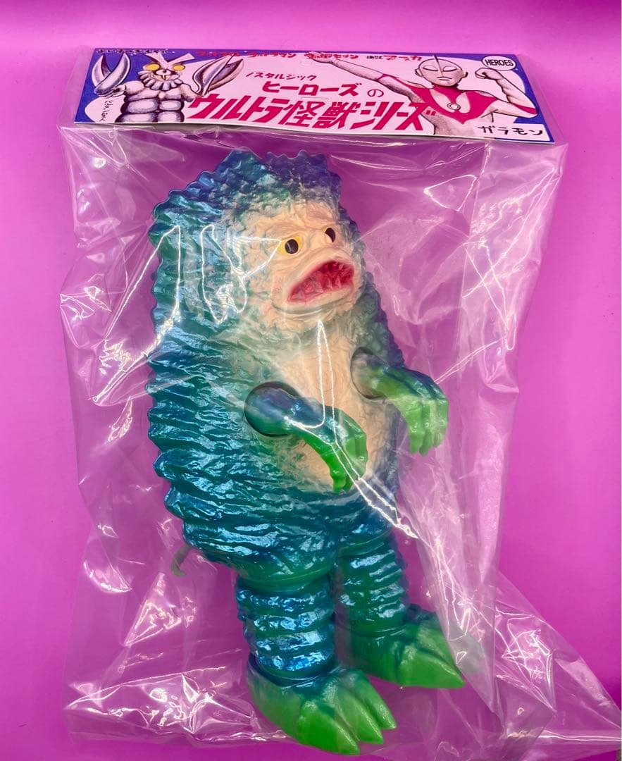 ガラモン グリーン版 デッドストック未開封袋入り ノスタルジックヒーローズM1号