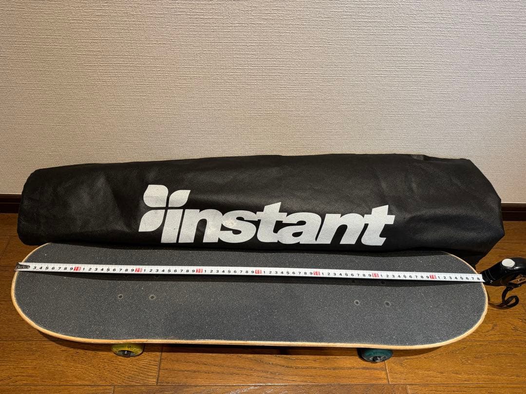 instant コンプリートスケートボード 収納バッグ付き