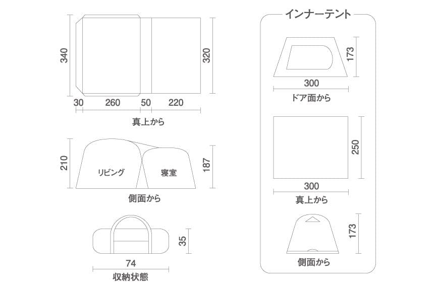 Coleman タフスクリーン 2ルーム TX/MDX 4シーズン