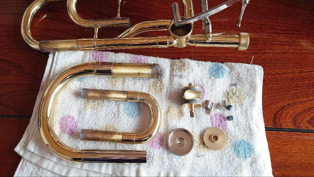 PLAYTECH PTSL-301？ テナーバストロンボーン(細管)　※改造品