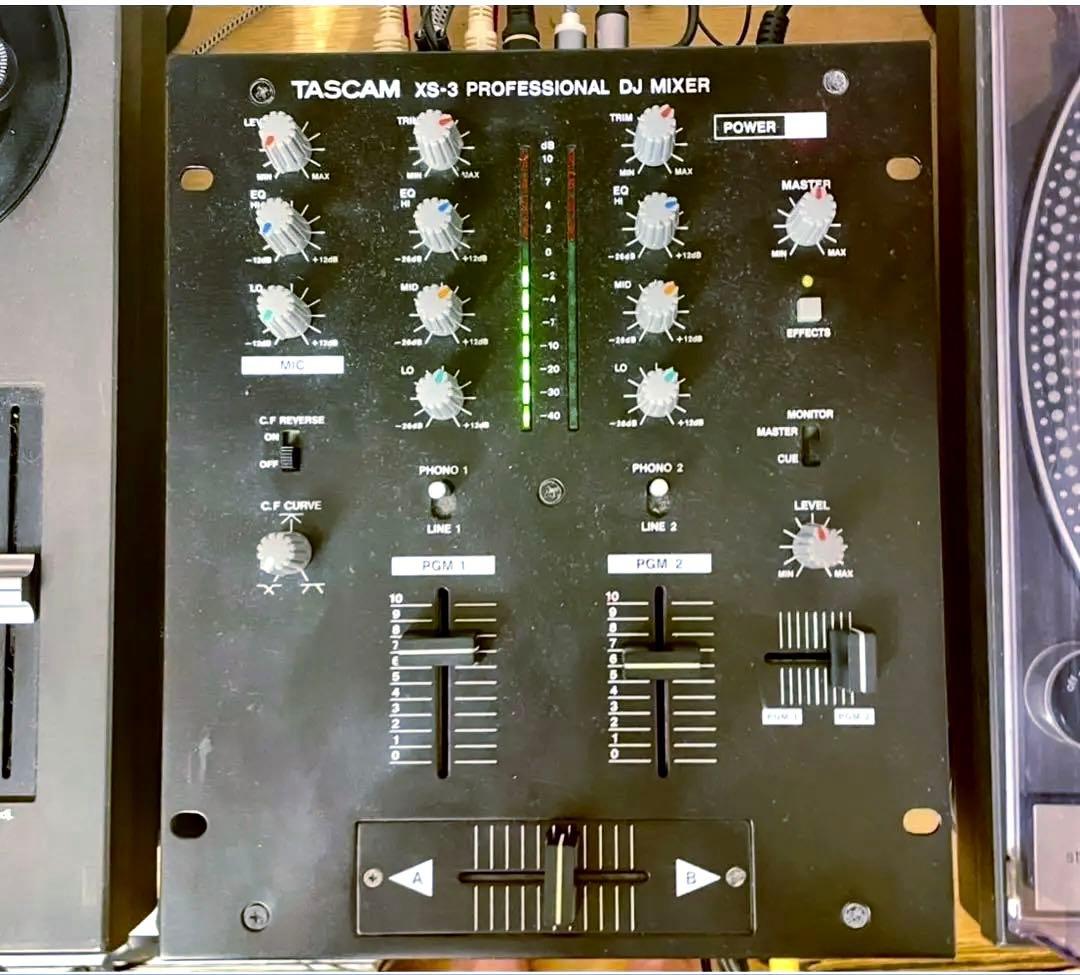 TASCAM XS-3 DJミキサー