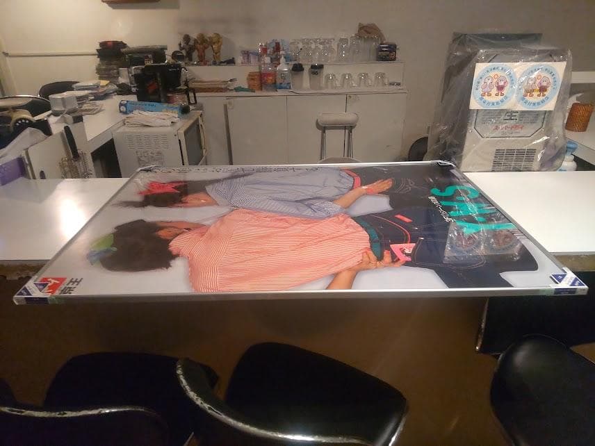 宣伝用 新宿 京王百貨店 3F ジーンズの島 YWS ファッション ポスター