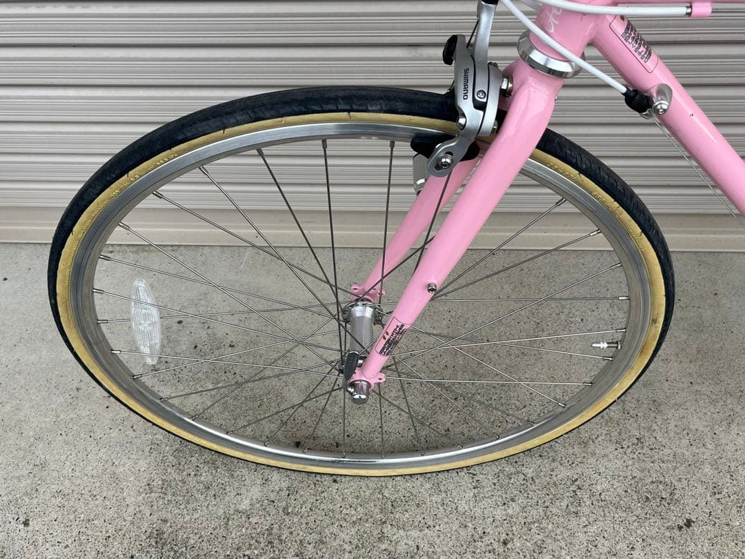 ピンク　クロスバイク　通勤　通学　サイクリング　引き取り限定♪