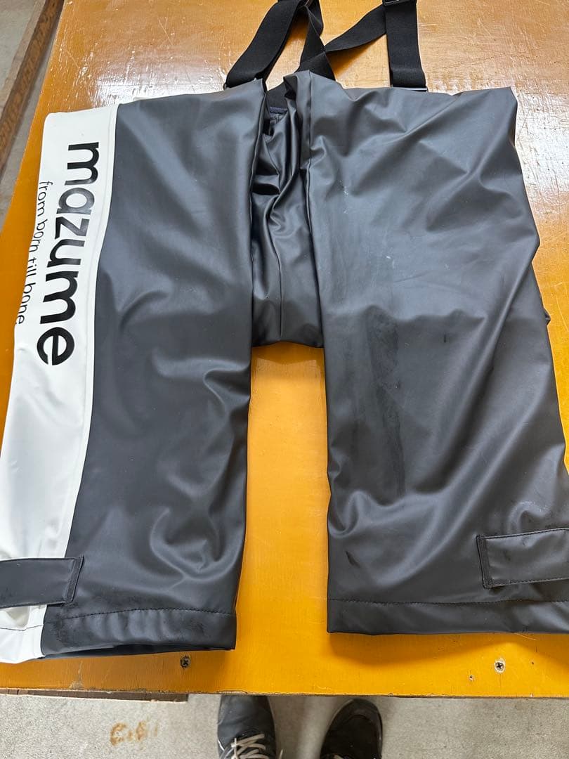 マズメ　レインウェア　ラフウォーター　ブラック　サイズS