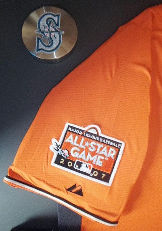 イチロー直筆サイン入り 2007年MLB ALL-STAR JERSEY MVP