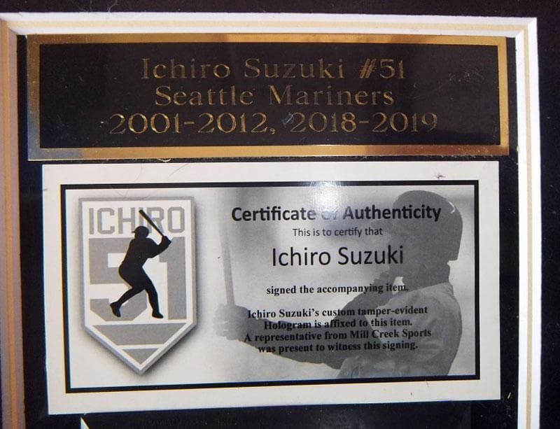 イチロー直筆サイン入り 2007年MLB ALL-STAR JERSEY MVP