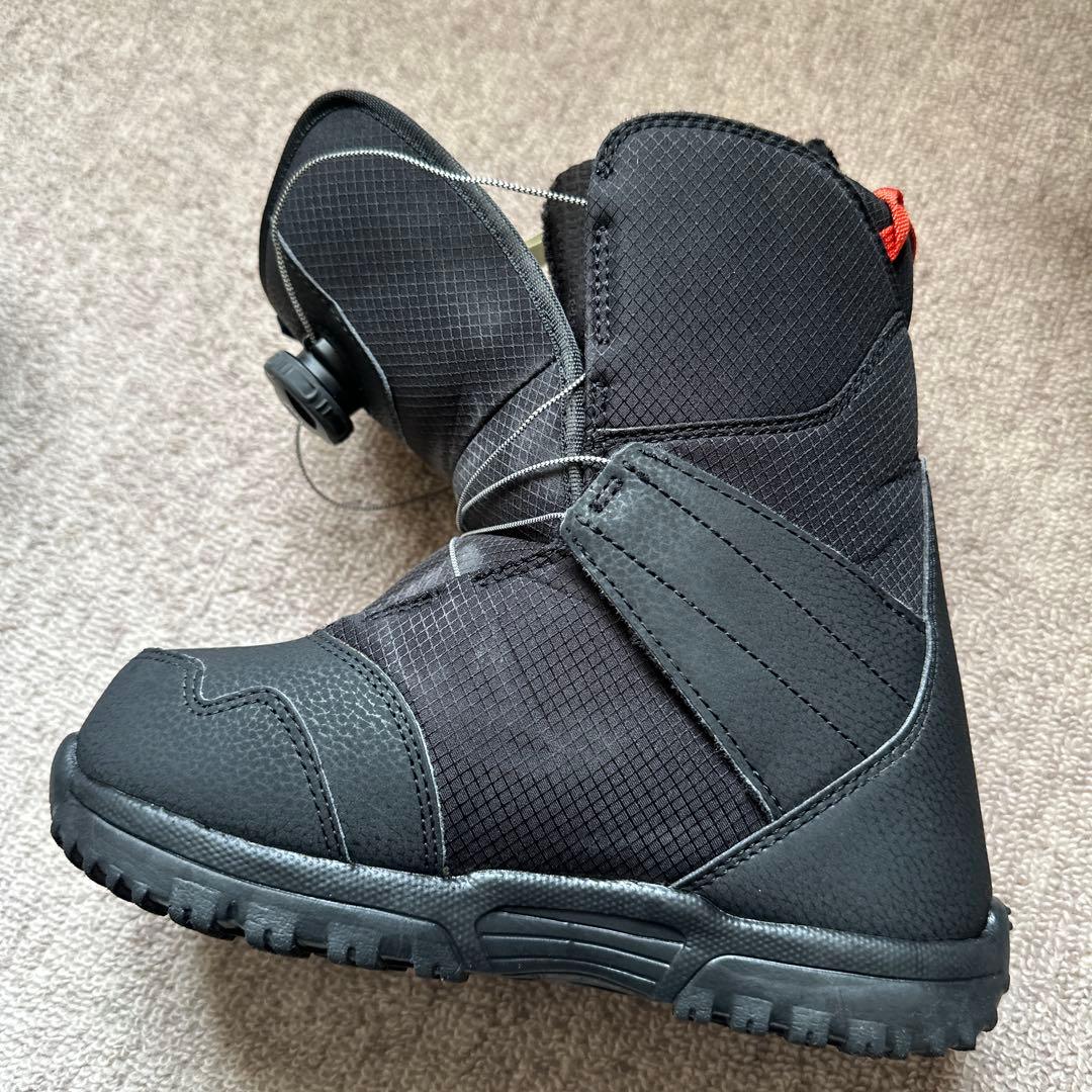 【値下げ】ZIPLINE BOA 子ども用スノーボードブーツ 黒