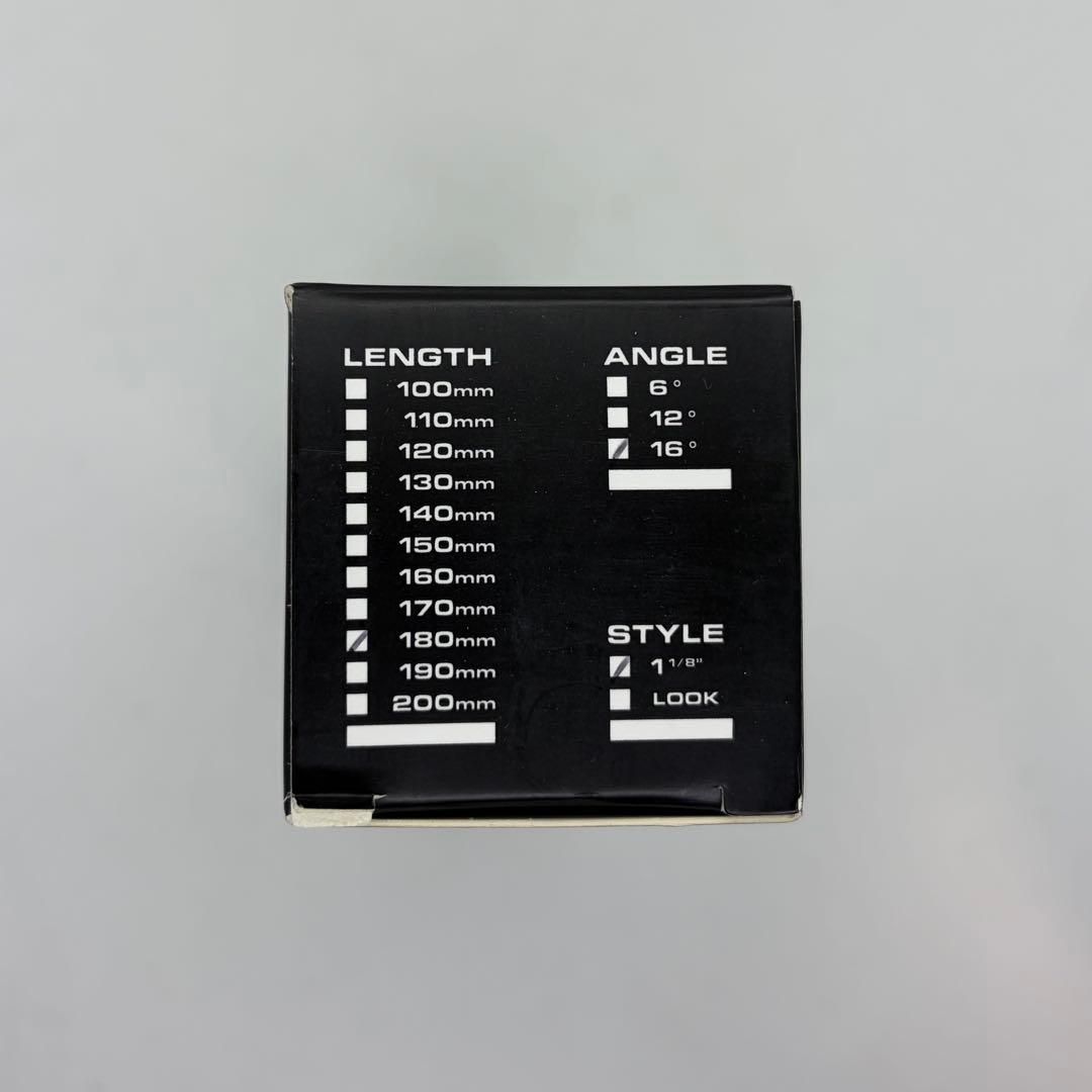 Velobike Elite Longboi ステム180mm16° 元箱付き