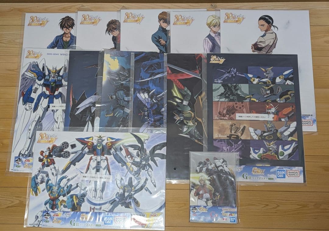 一番くじ　ガンダムW　A賞×2　B賞×2　D賞×2　他セット