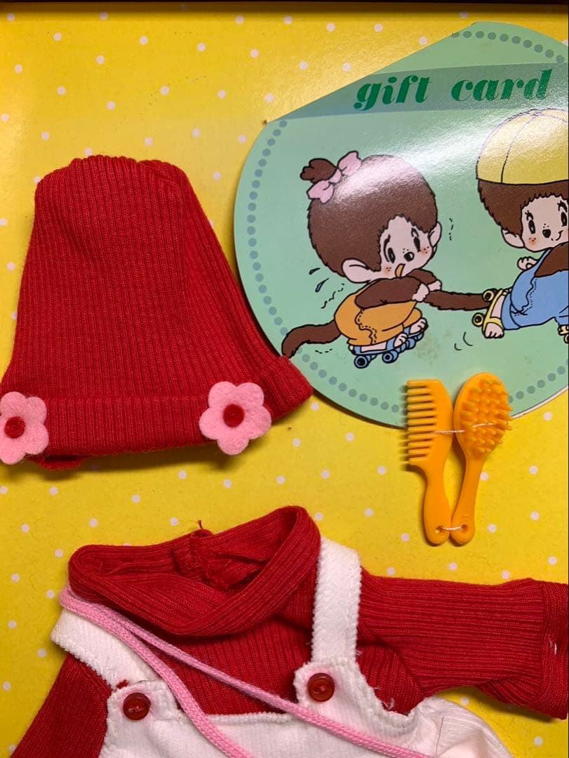 ビンテージ 未使用品 ギフトセット モンチッチ monchhichi 2974