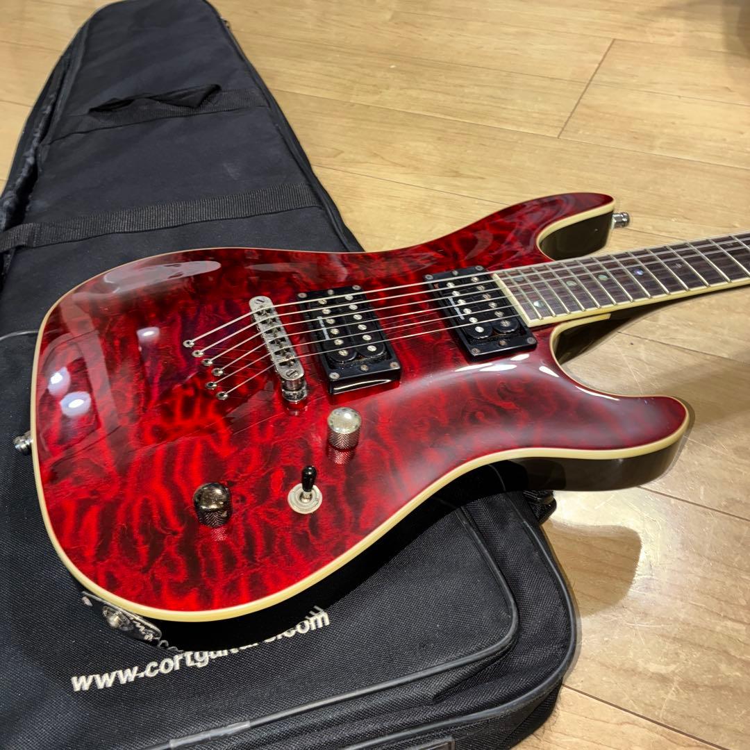 希少　エレキギターcort KX1Q いい音　かっこいい　美品！