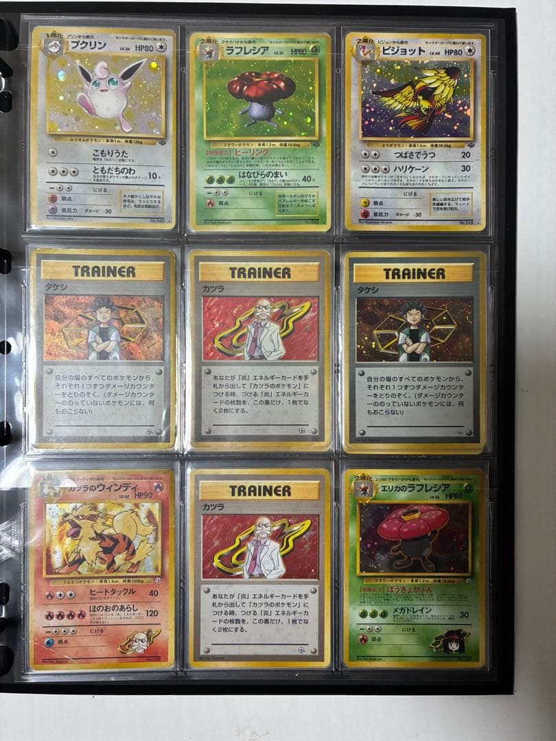 旧裏　ポケモンカード