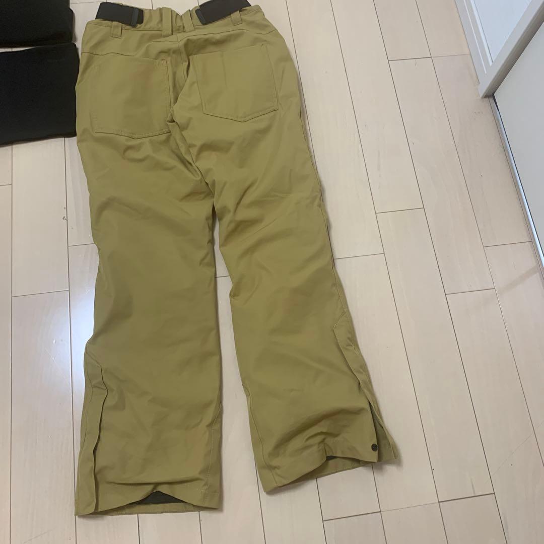 スノーボードウェア XSサイズ ネイビー/カーキ その他付属品付き