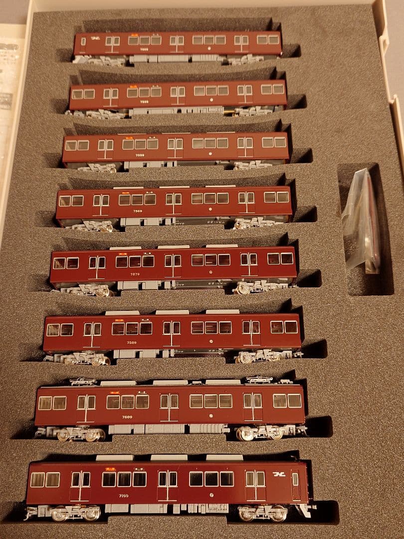 阪急百貨店 加工特製品 GM 阪急7000系 旧塗装 8両編成セット