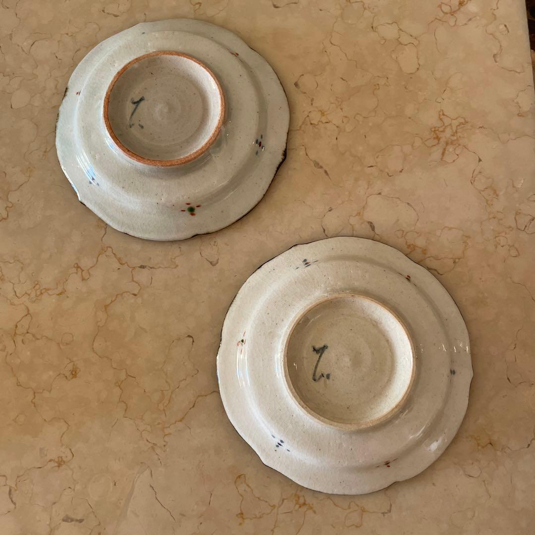 藤田佳三氏作 小皿(２枚セット)