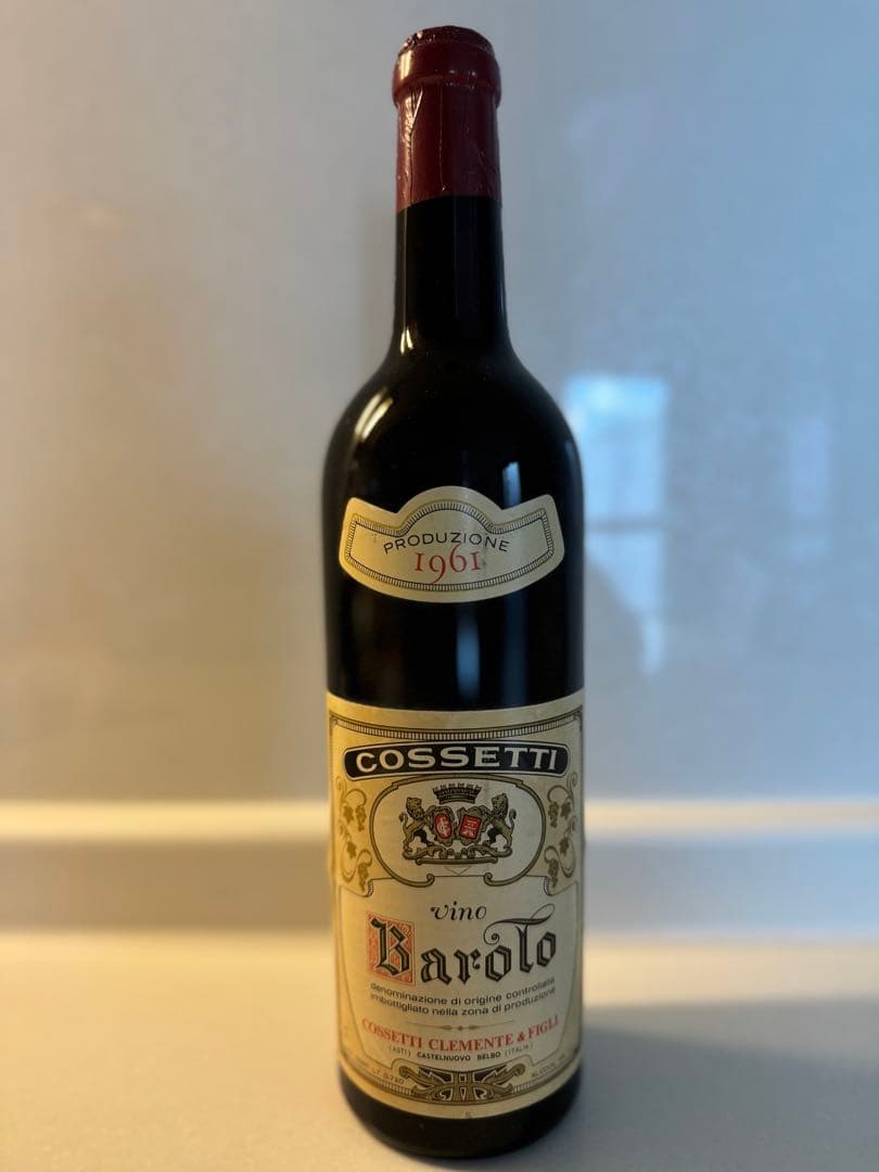 1961年　COSSETTI Barolo