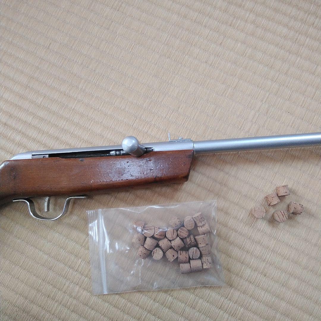 コルク銃　射的銃　　コルク彈30個付き