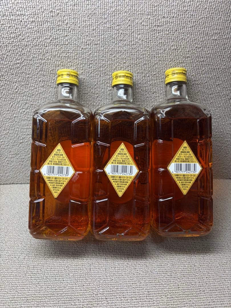 サントリー　角瓶復刻版　未開封　３本セット　ウイスキー　飲食店限定品