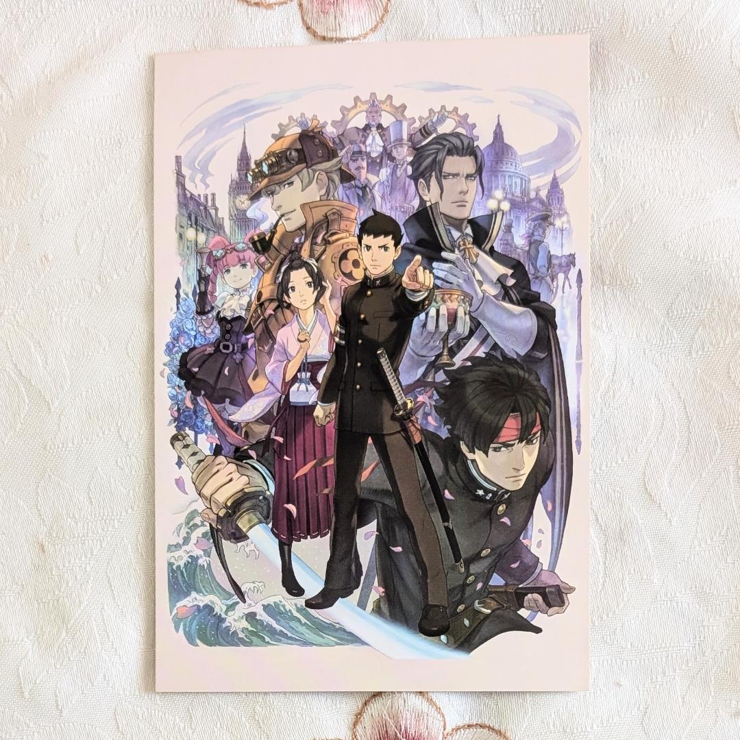 ポストカード 6枚セット プライベートトランク 大逆転裁判 イーカプコン限定版