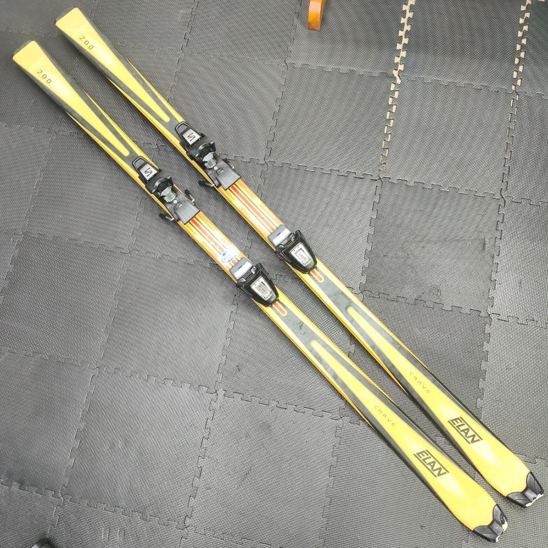 ELAN 170 スキー3点セット　板　ブーツ　26.5　ストック