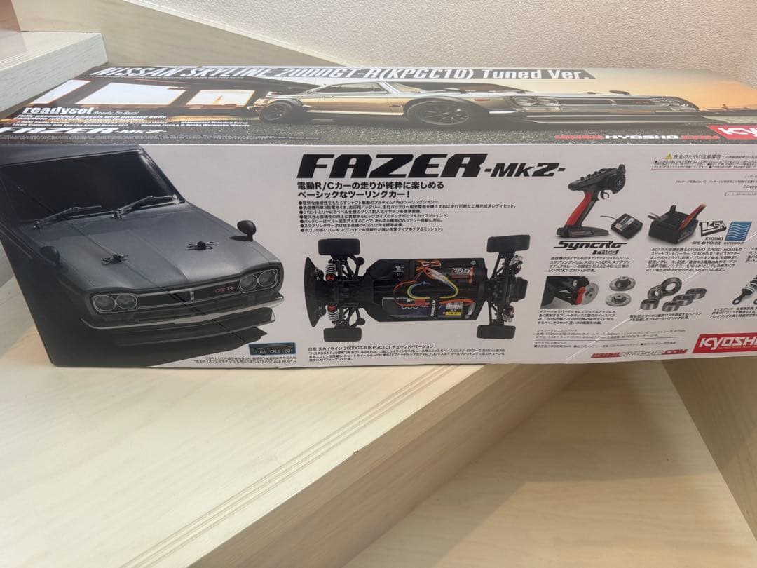 京商　ハコスカ　ラジコン　日産スカイライン2000GT-R(KPGC10)