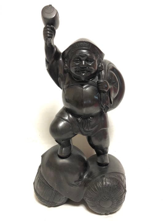 ■七福神・大黒天　ブロンズ像■銅像・縁起物・開運・インテリア・飾り・招福