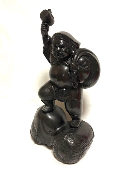 ■七福神・大黒天　ブロンズ像■銅像・縁起物・開運・インテリア・飾り・招福