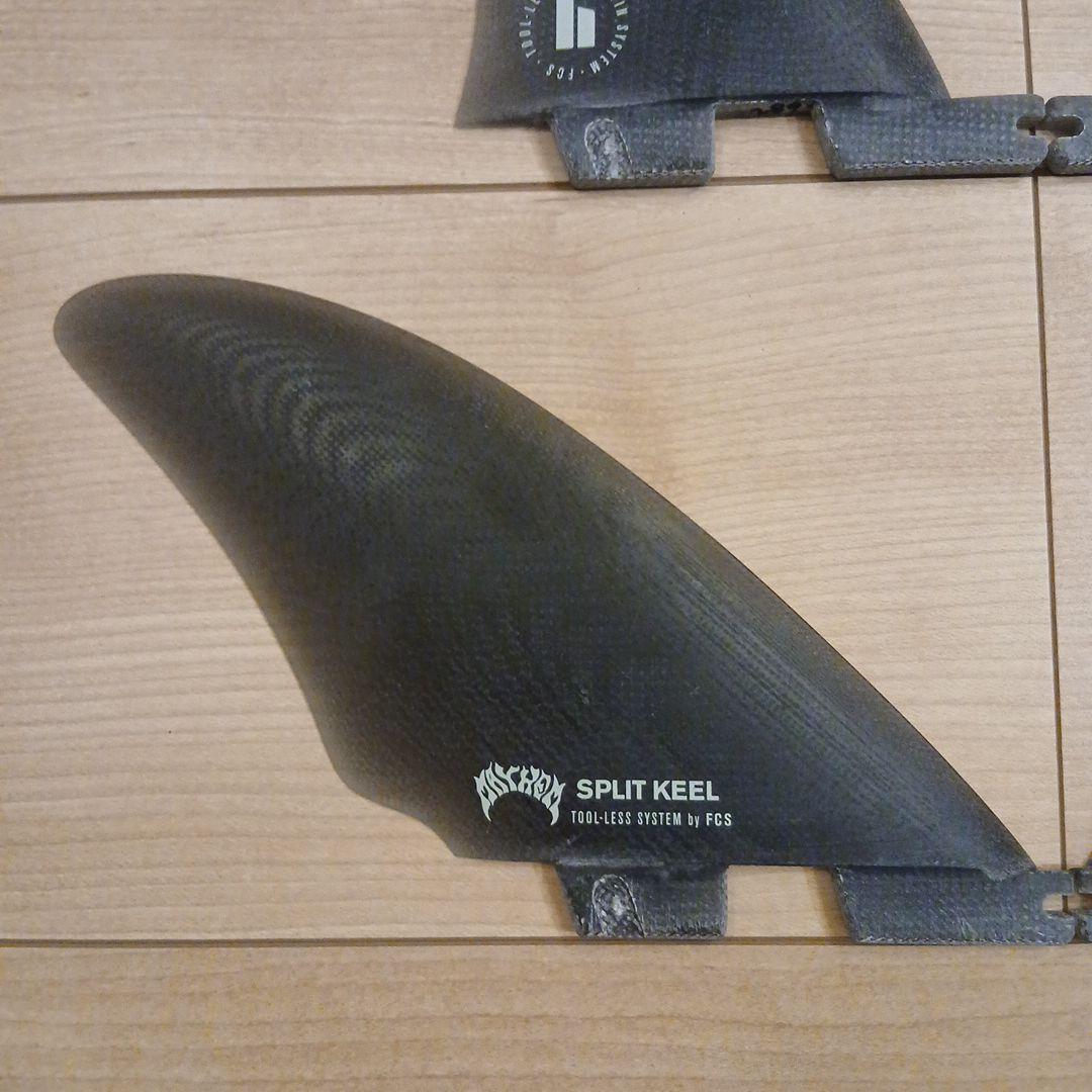 美品 FCS2 メイヘム スプリットキール クアッドフィン