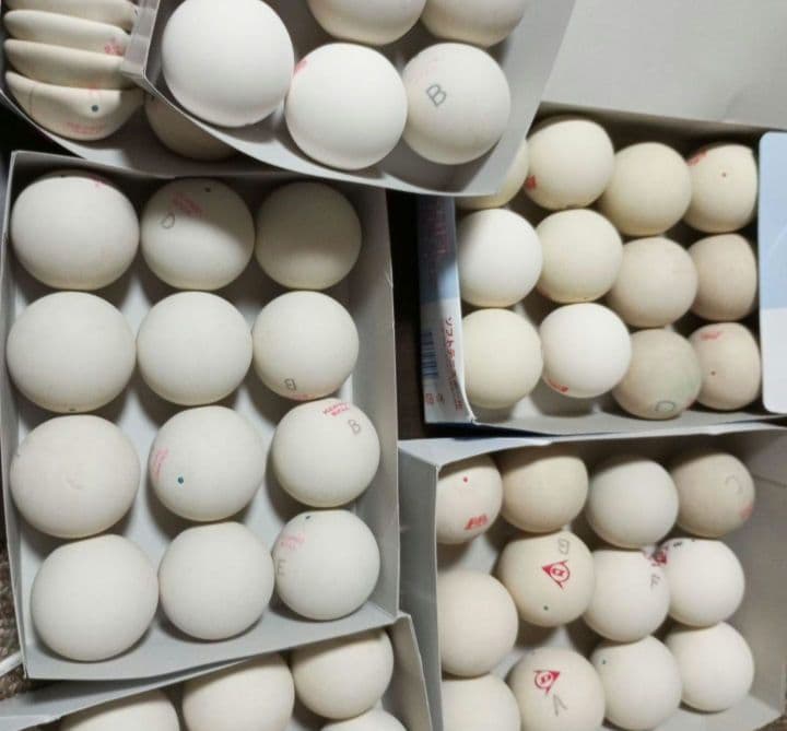 美品　110球以上【使用期間半日！】ソフトテニス ボール 大量