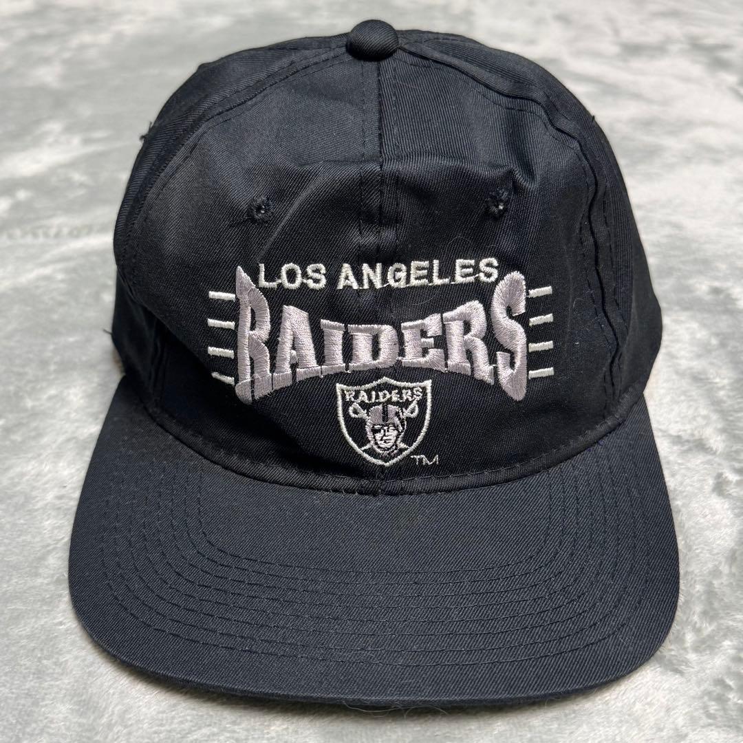 80s LOS ANGELES RAIDERS キャップ つば裏緑 レイダース