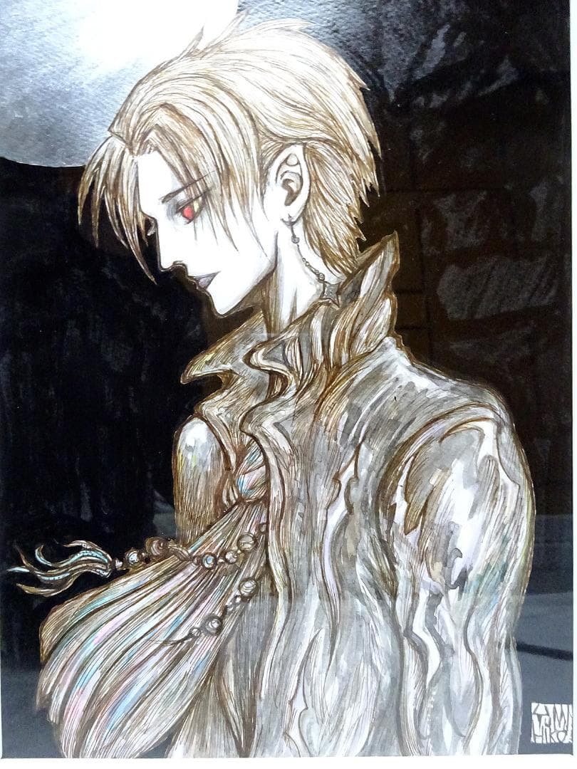 #希少 #レア #天野弓彦 #オーダー原画 # #サイン入 #保証書 #共箱