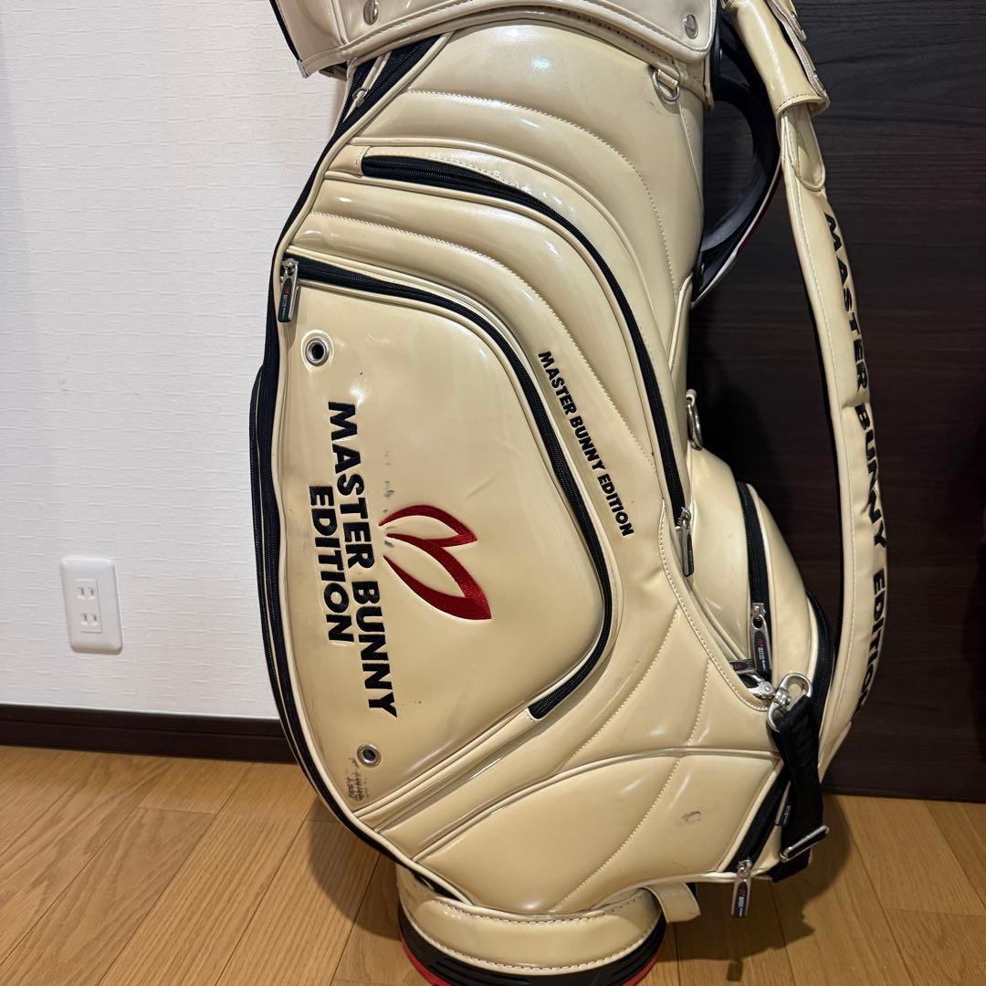 MASTER BUNNY EDITION キャディバッグ アイボリー