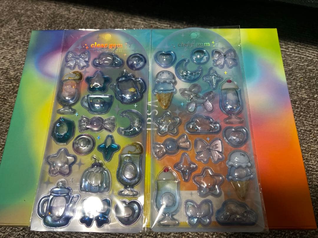 クーリア clear クリアジェムシール 6点セット