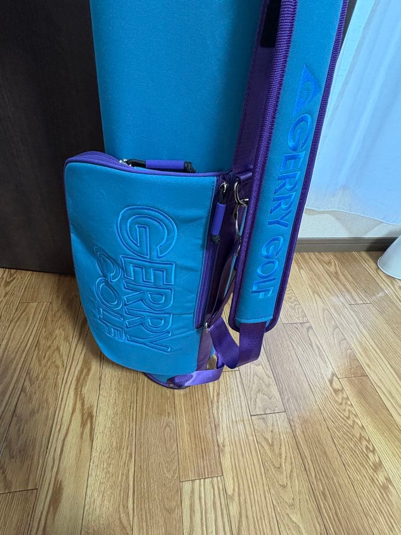 GERRY GOLF ゴルフバッグ 青紫