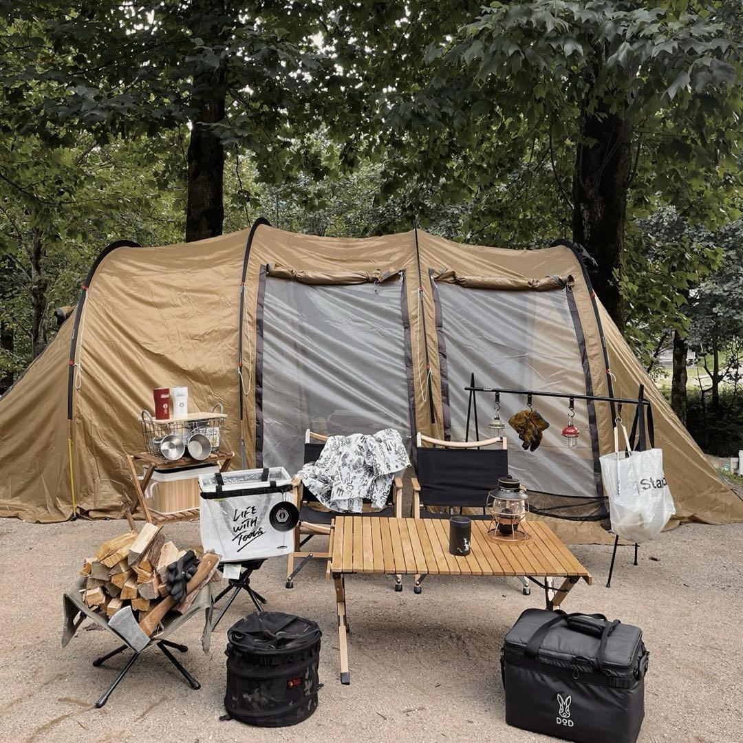 テント ファクトリーフォーシーズン2ルームテント＋専用トップルーフ