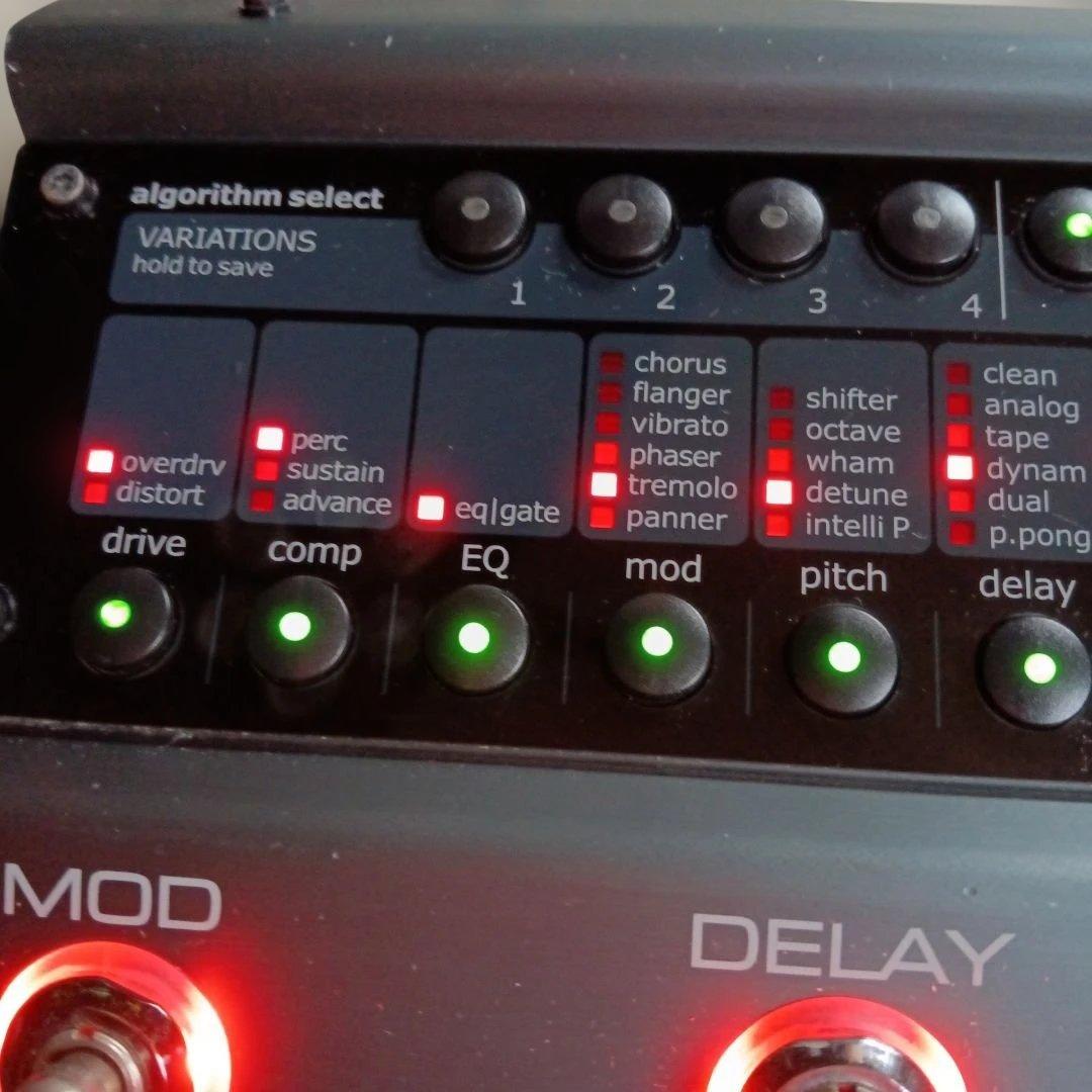 ギター t.c. electronic Novasystem