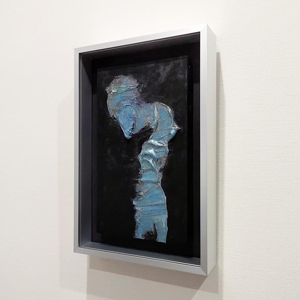 内野隆文　抽象画　M3号　絵画　キャンバス　アクリル　現代美術　額縁