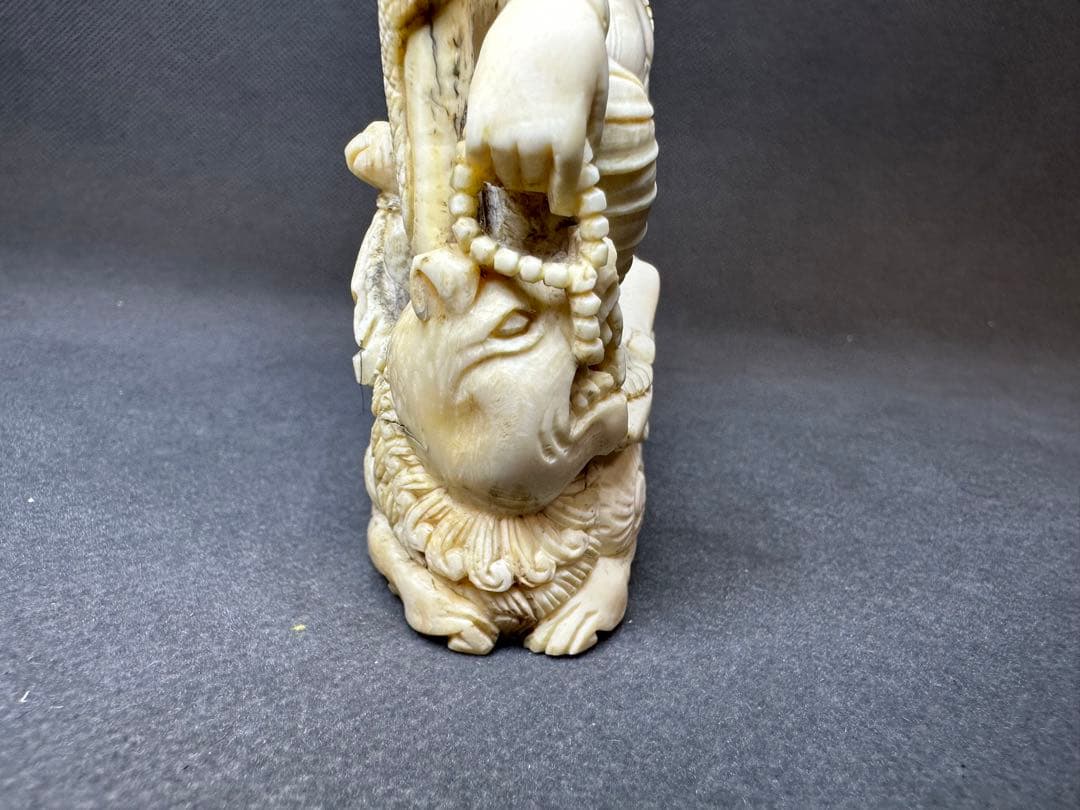 極上　置物　チベット　仏像　天然素材　アンティーク　和彫　置物　骨董　飾り物