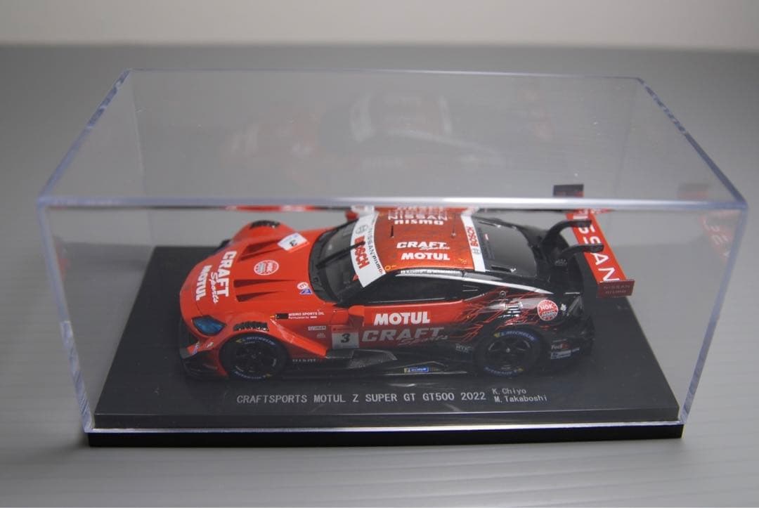 クラフトスポーツ ニスモ スーパーGT ミニカー 1/43 #3 エブロ