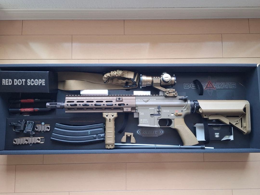 HK416Dデルタカスタム次世代電動ガン
