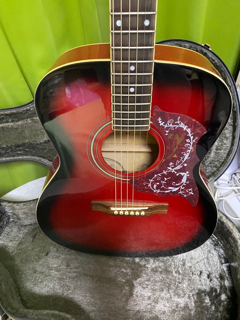 極上美品ハミングバード　エレアコ 音出し良好　アコギもOK！