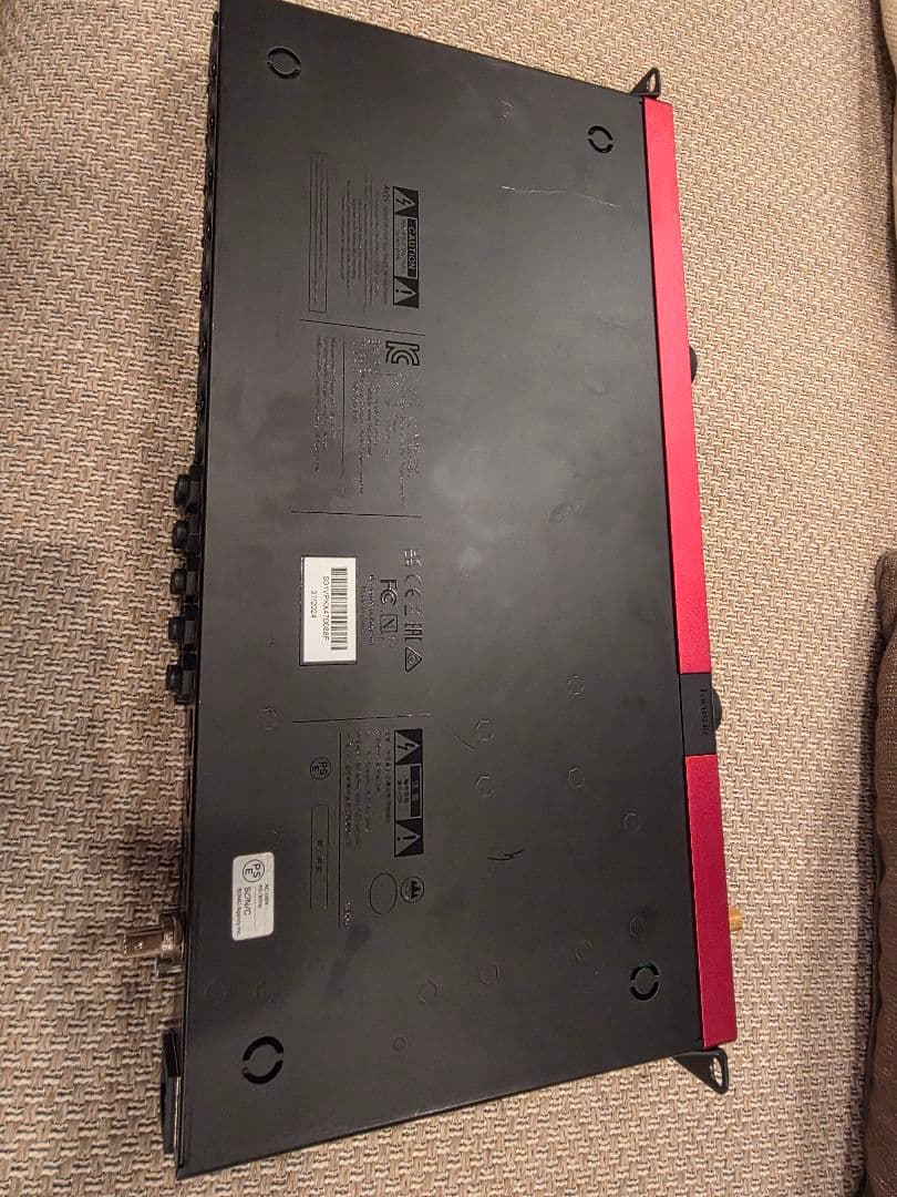 Focusrite Scarlett 18i20 Gen4 インターフェース