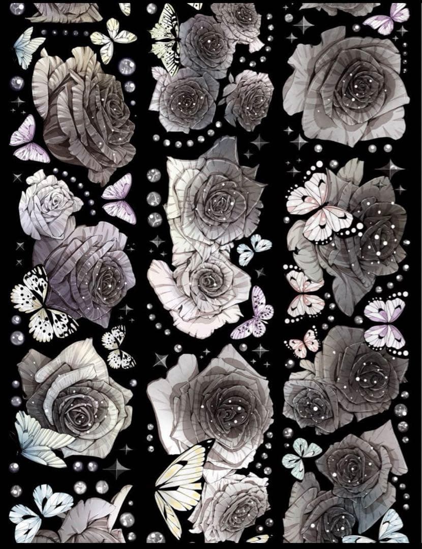 NEW手帐《暗夜盛宴》海外マスキングテープ　マステ 【1187】